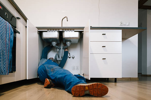 Professional Plumbing technician working in Keene, NH